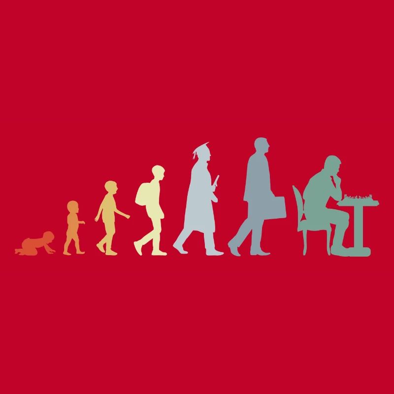 Évolution des échecs vintage