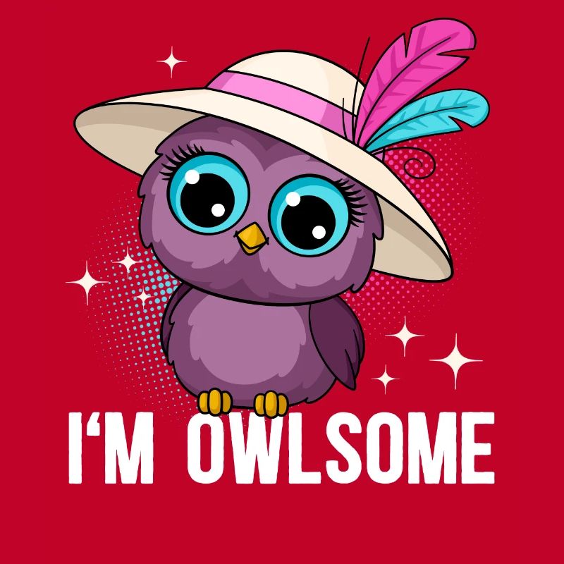 I'M Owlsome Eule Eulen