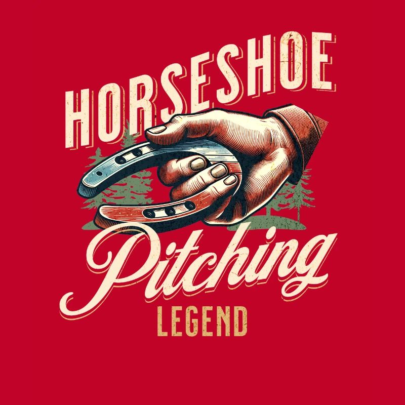 Hufeisenwerfen Horseshoe Pitching