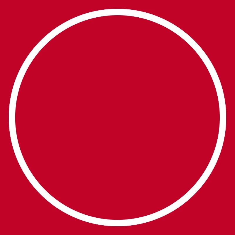 White Round Circle