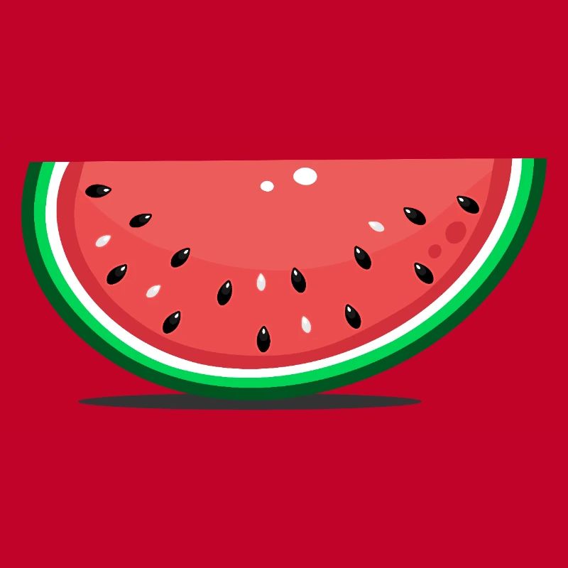 Tranche de design de pastèque
