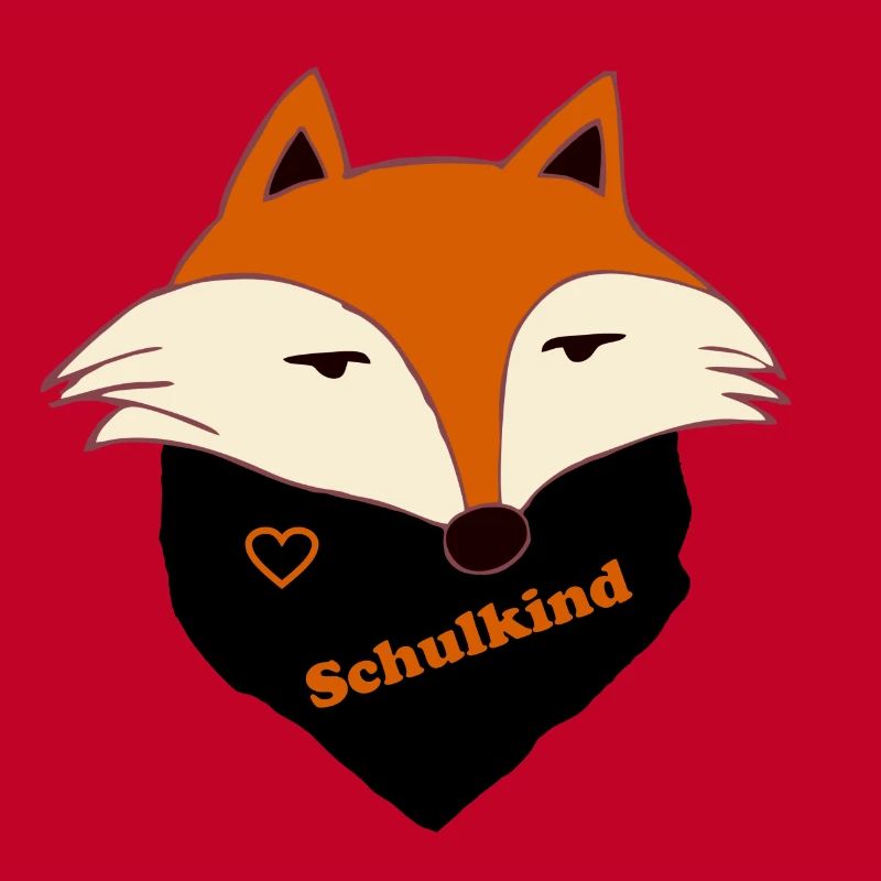 Fuchs Schulkind - Einschulung - Schule