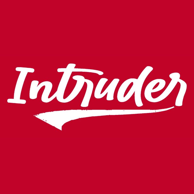 intruder hacker eindringling clan sticker computer