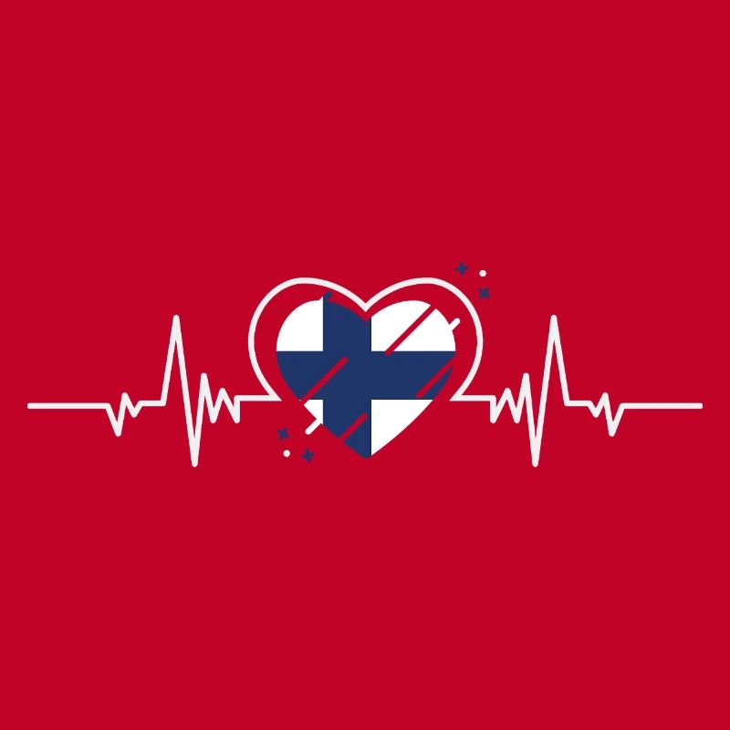 Finnland Herzfrequenz-Ticket Geschenk