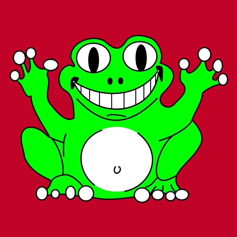 Funny frog