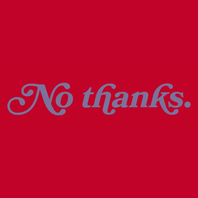 Non merci.