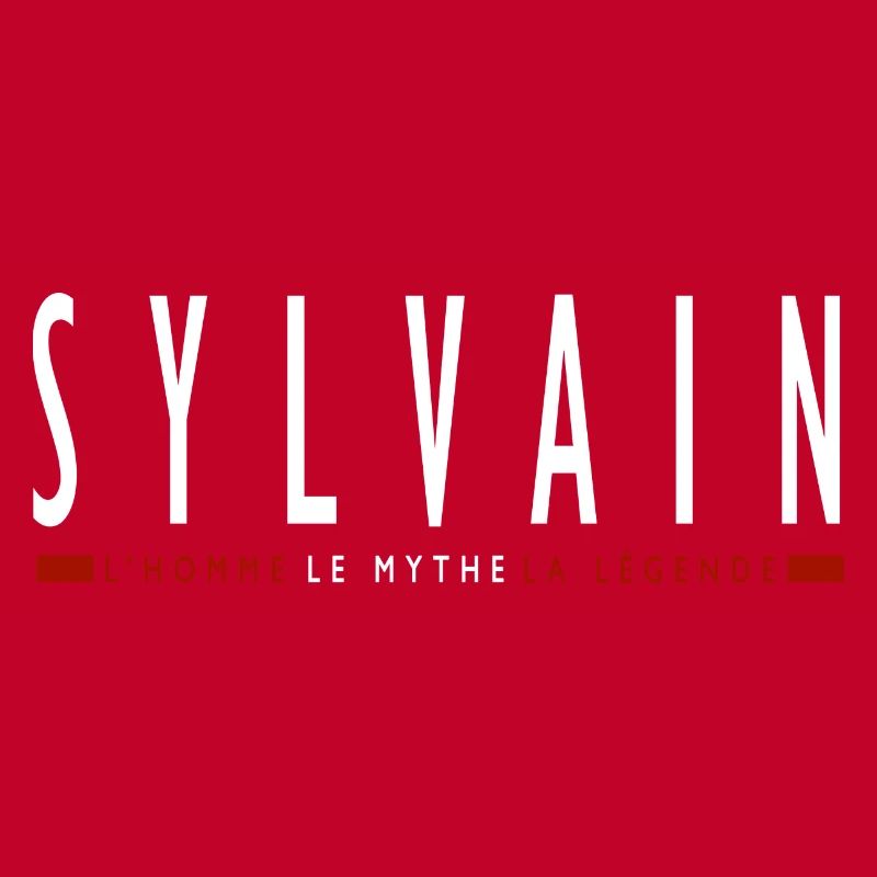 Sylvain tshirt custom sylvain first name