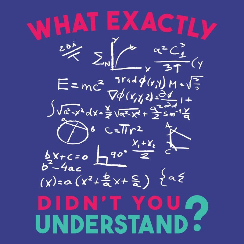 Physics Math Formula Joke