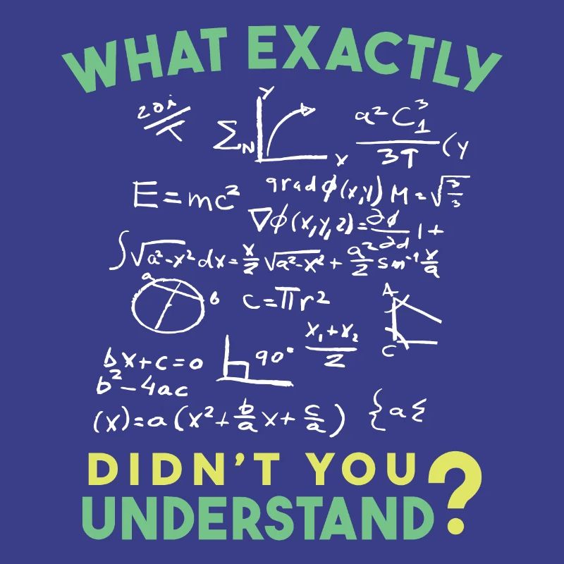 Physics Math Formula Joke