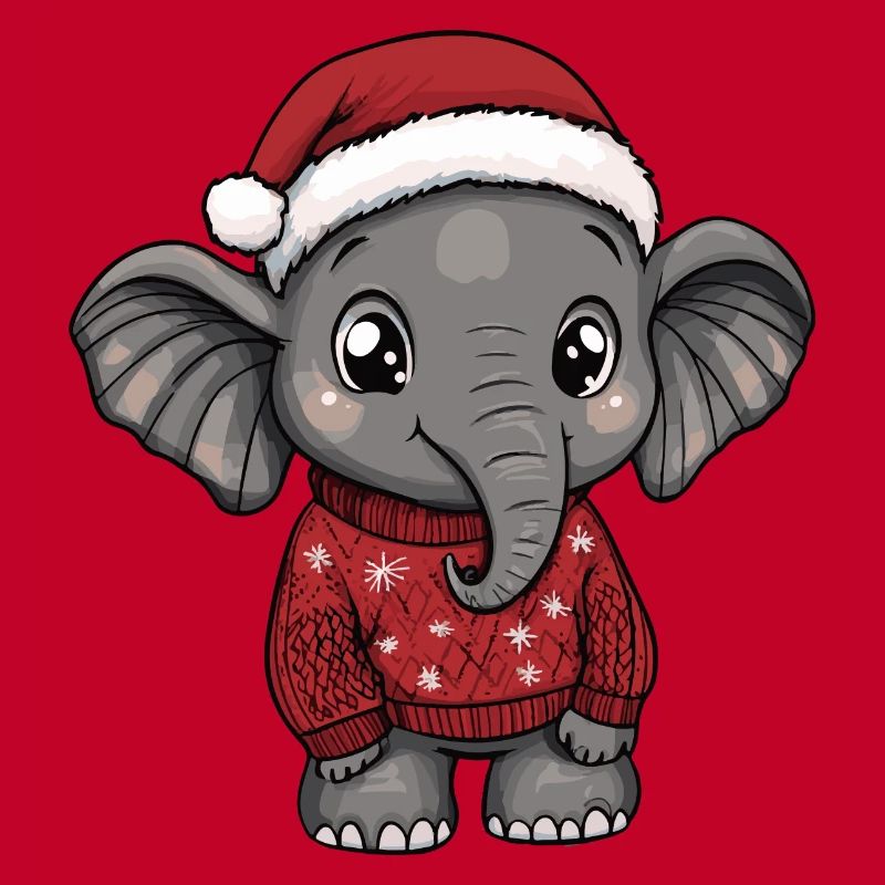 Elephant Christmas Comic