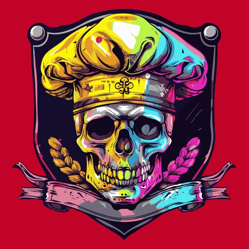 Skull Skeleton Chef