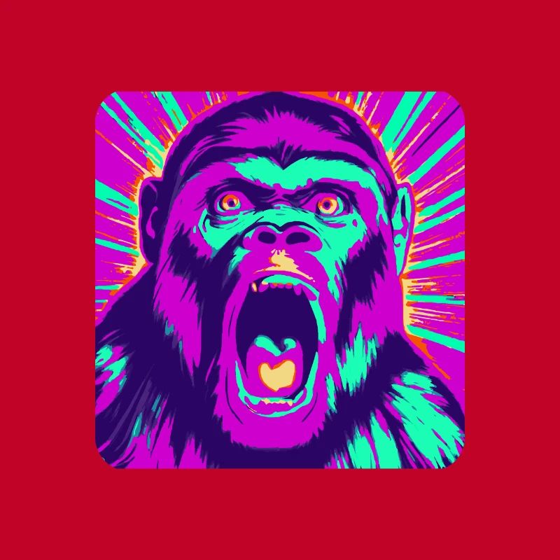 Explore the Abstract Monkey World