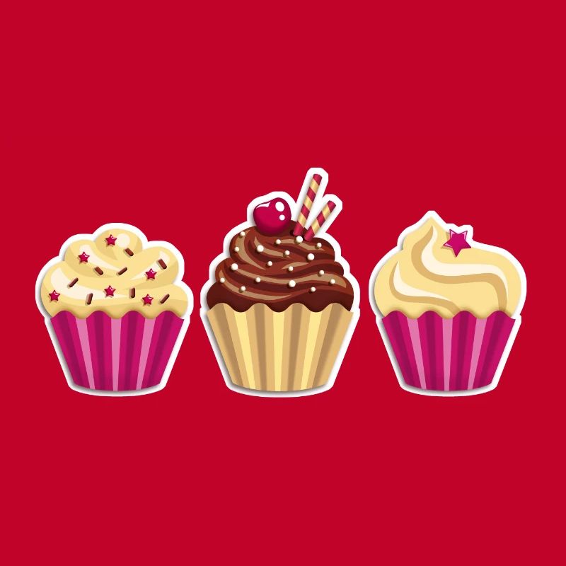 Cupcake - Muffin - Donut - Eis - Schokolade - DD
