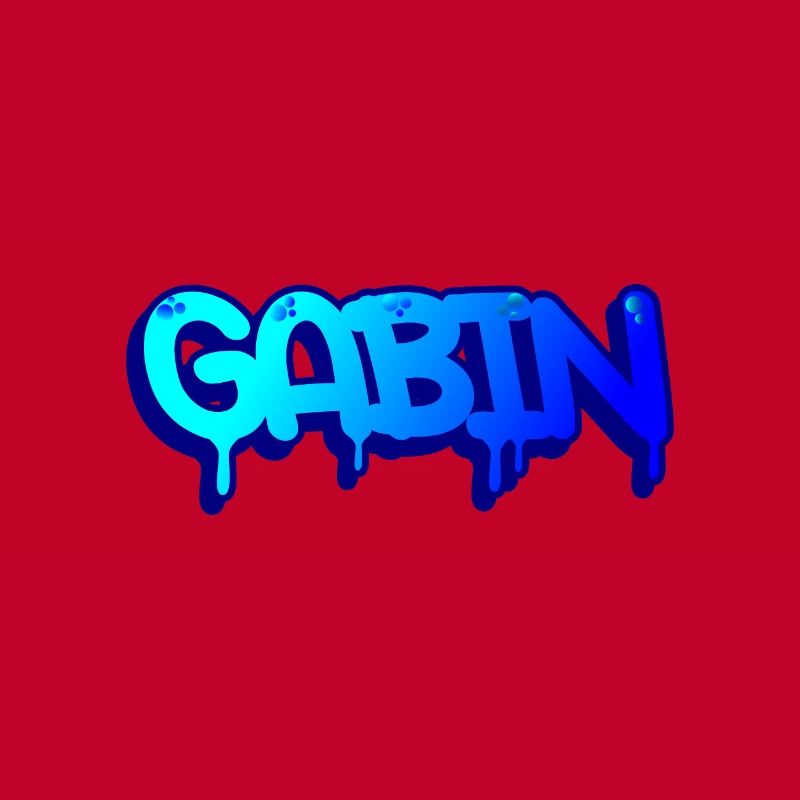 Graffiti first name Gabin