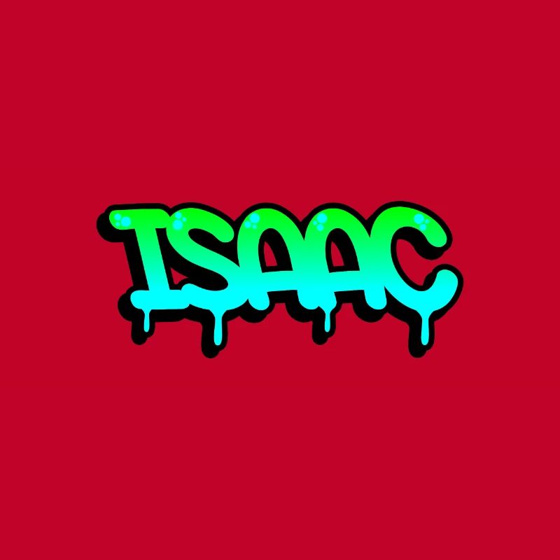 Graffiti First Name Isaac