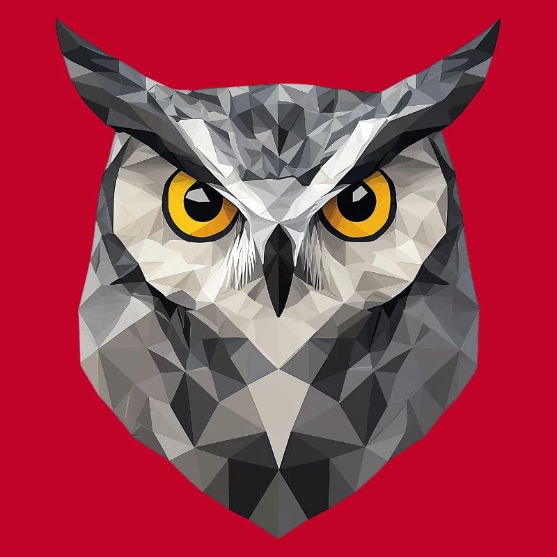 Low Poly Owl – un design moderne pour les petits malins