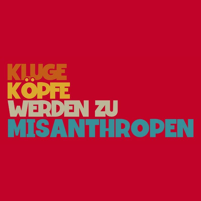 Statement Misanthrop Sarkasmus