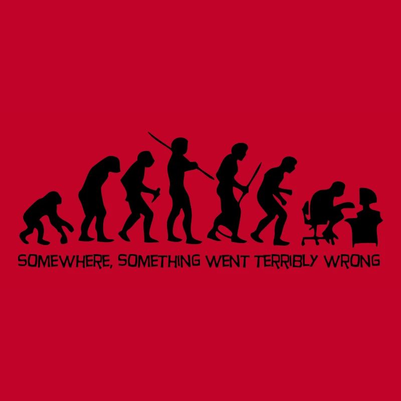 L évolution de l'homme