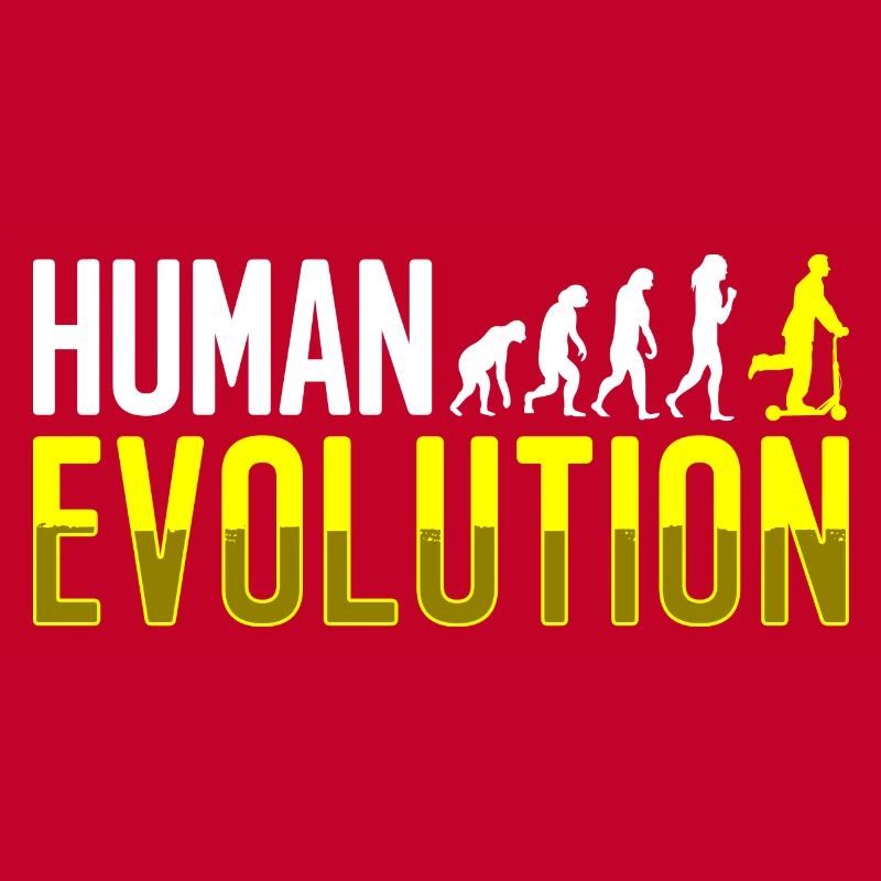 Rollerfahrer Elektrisch E-Roller Fortbewegung