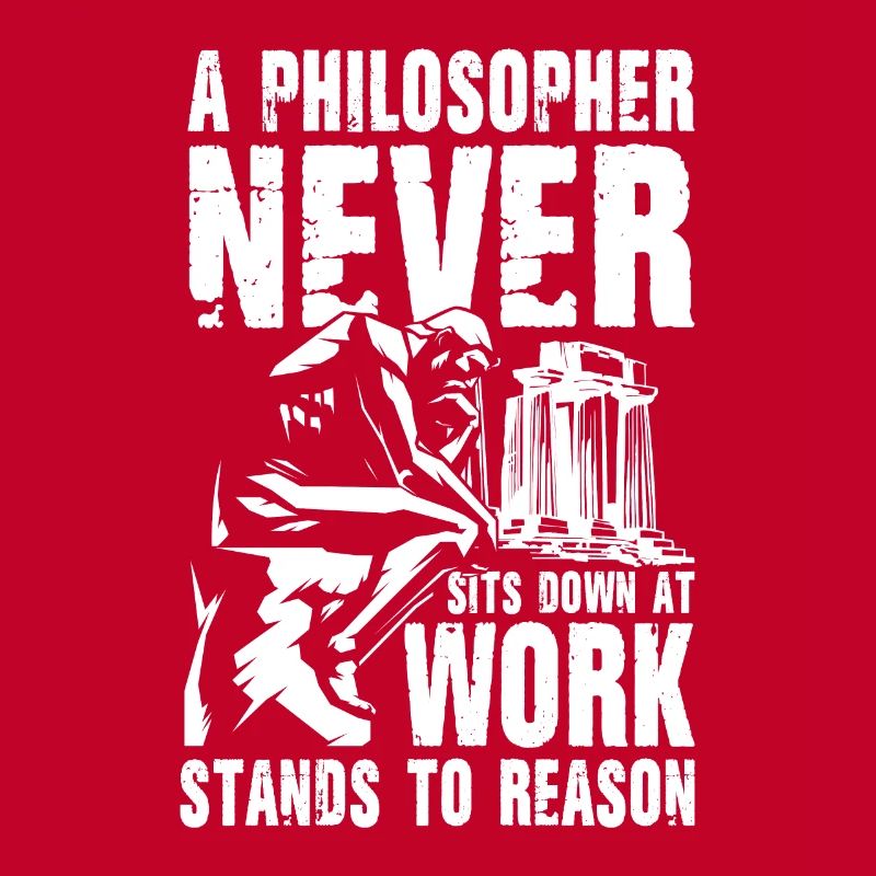 A Philosopher Never Sits Down at Work