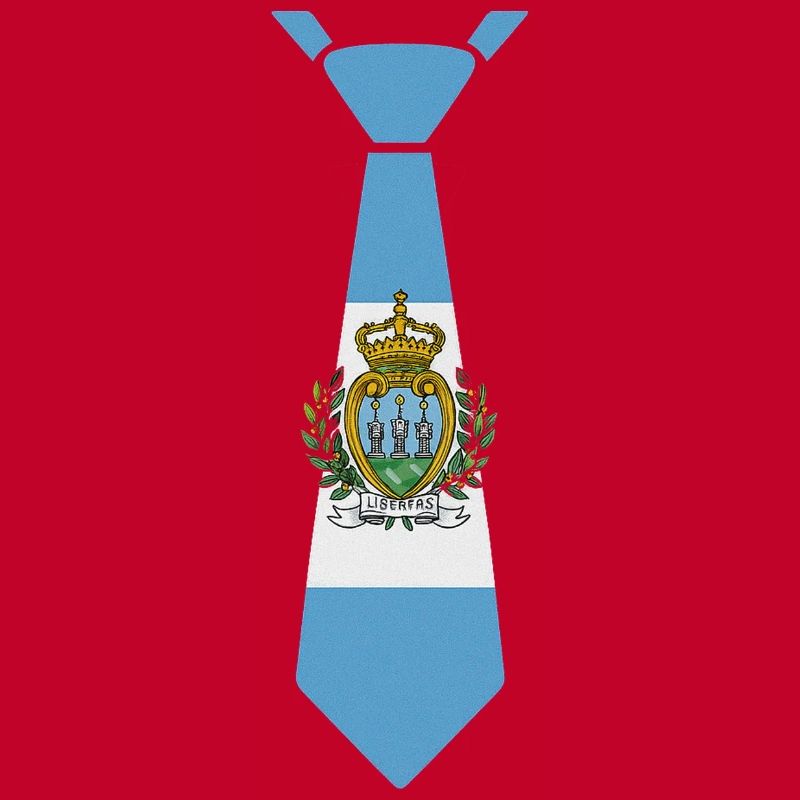 Cravate de Saint-Marin – Conception du drapeau