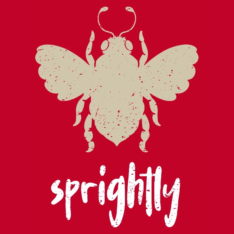 Beige Bee Sprightly Biene Be Sprightly