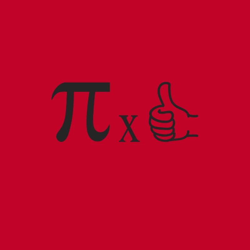 Math Math meme Pi times thumb circle number