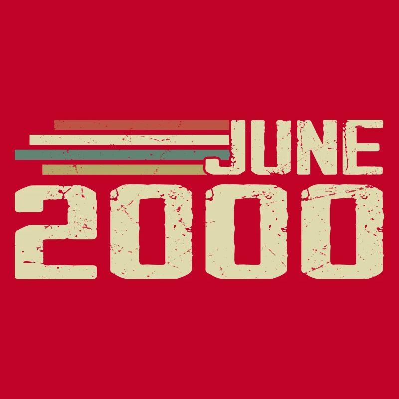Juni 2000 Jahrestag Juni 2000 Juni 2000 Geburtstag