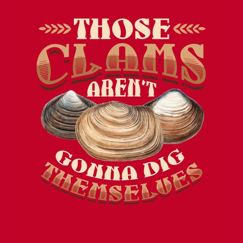 These shells do not dig themselves out