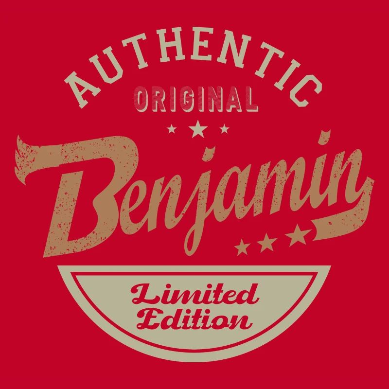 Benjamin personalisierter Geschenkname Benjamin