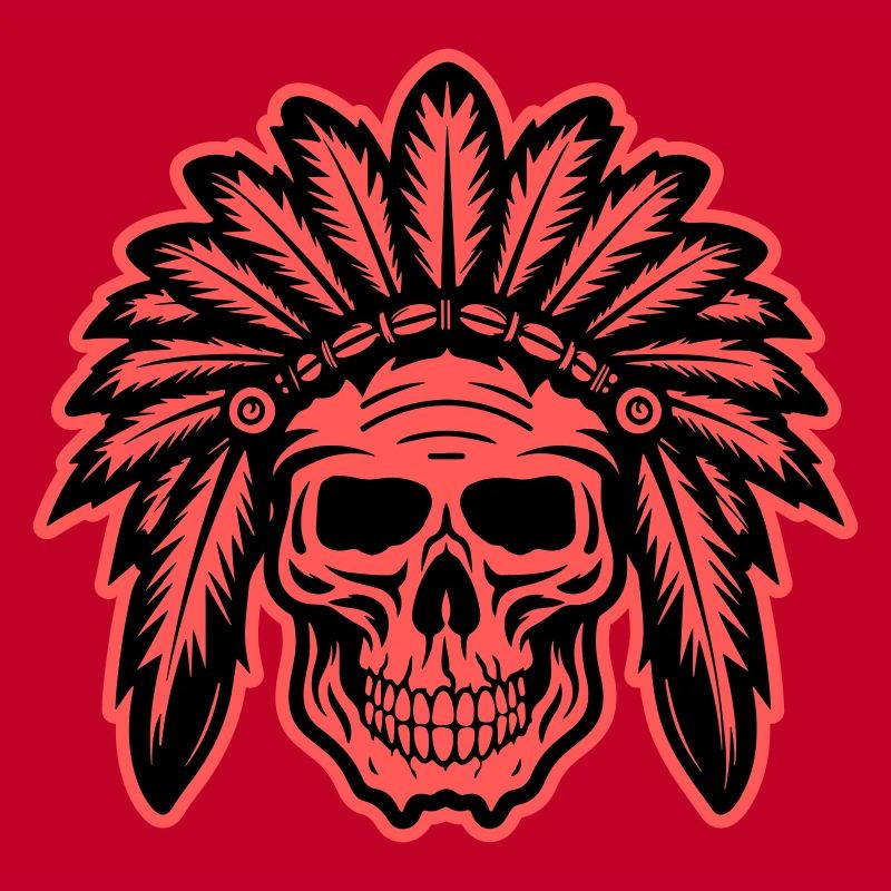 Crâne de chef indien Apache