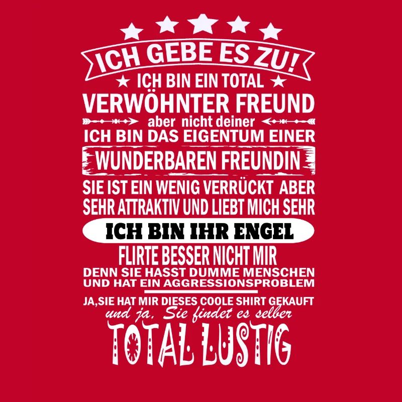 Verwöhnter Ehemann Freund Mann Wunderbare Ehefrau