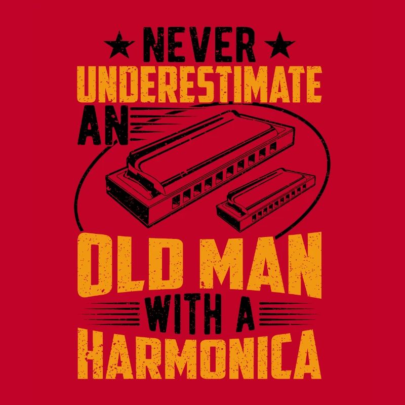 Old Man With A Harmonica