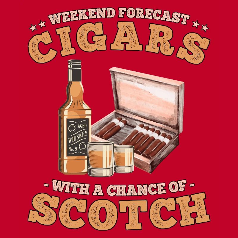 Prévisions de week-end Cigares avec une chance de scotch