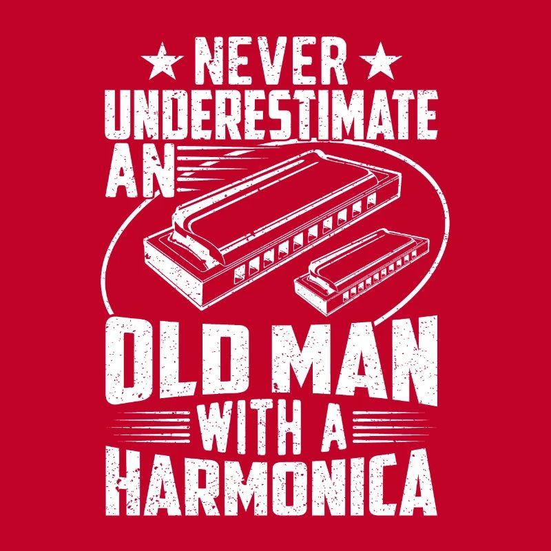 Old Man With A Harmonica