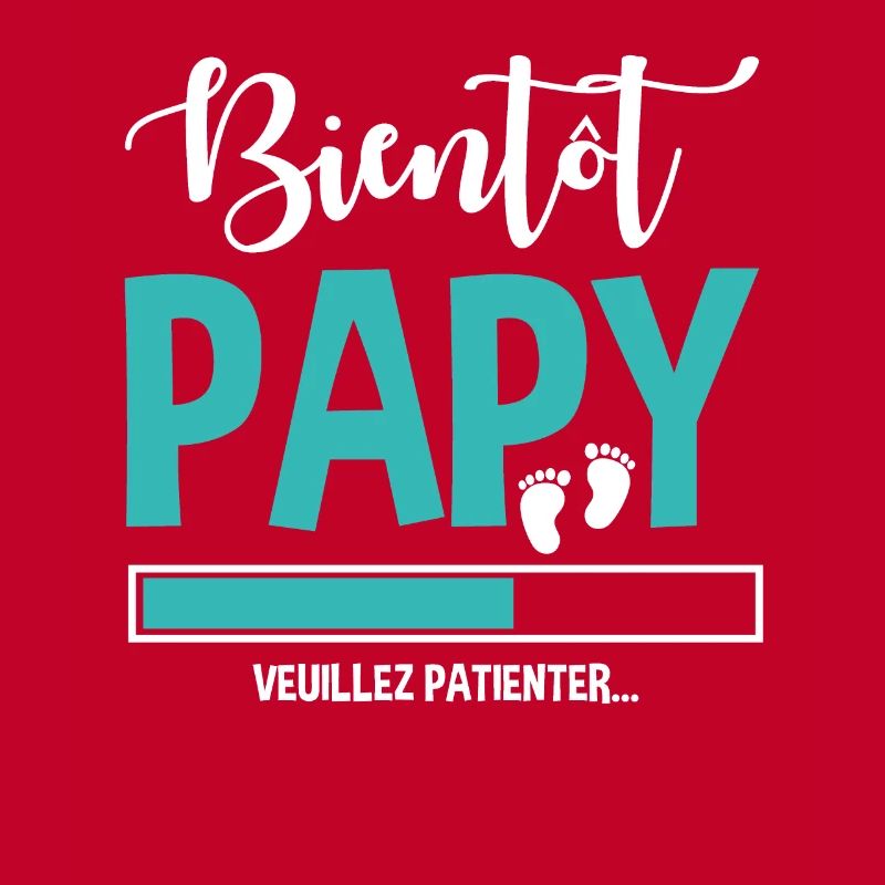 Bientôt Papy Idée Cadeau Citation Grossesse Papi
