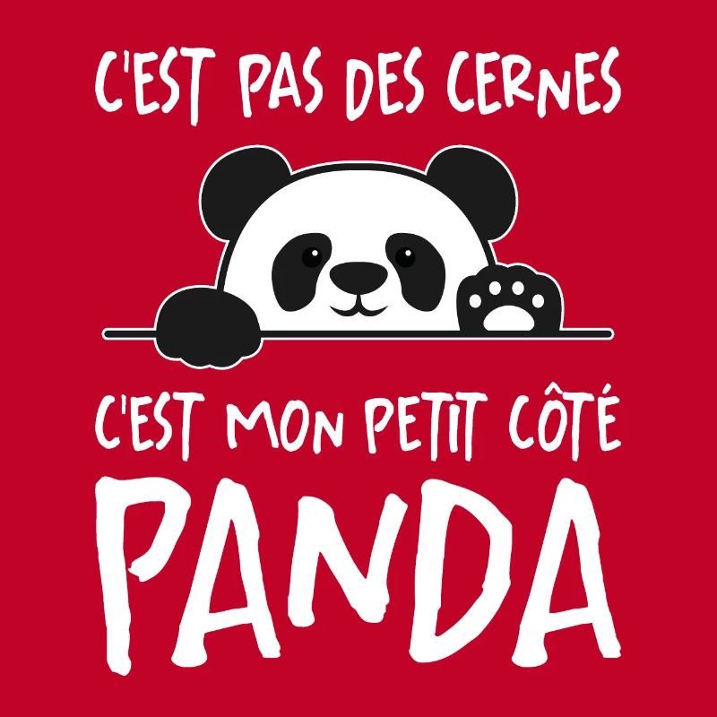 C'est Pas Des Cernes Citation Idée Cadeau Panda