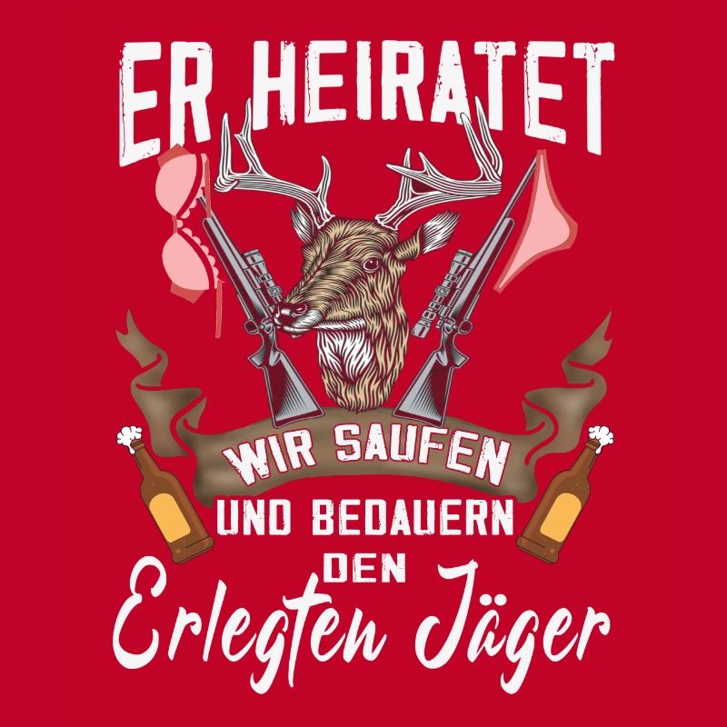 Jäger Bräutigam Jagd Junggesellenabschied JGA