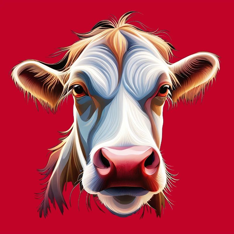 tête de vache tête de vache fermier brun élevage de vaches