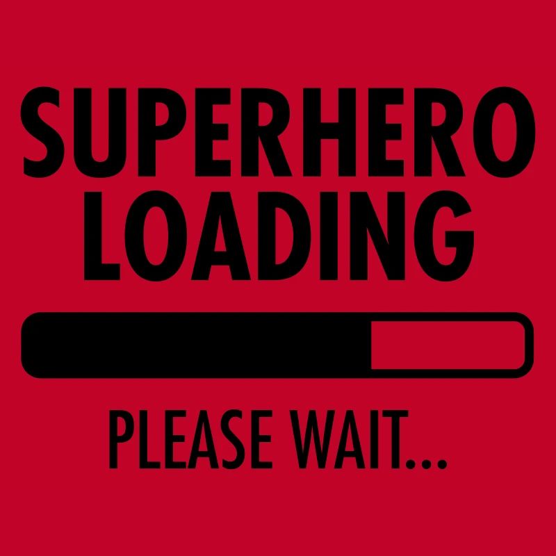 Superhero Loading- Please Wait...