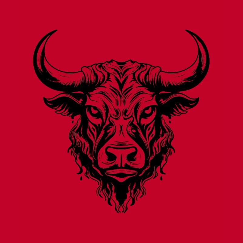 Bulle Kopf Stier Taurus