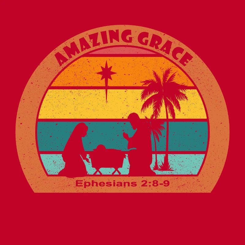 Christmas Nativity with Jesus - Grace