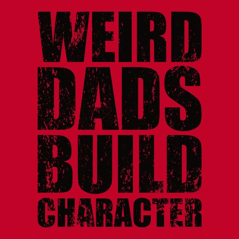 Weird Dads Make Up Character Funny Dad