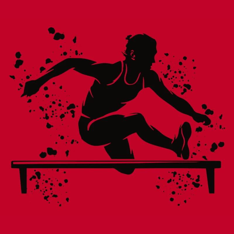 Course de haies Course d’obstacles Courses de haies pour enfants