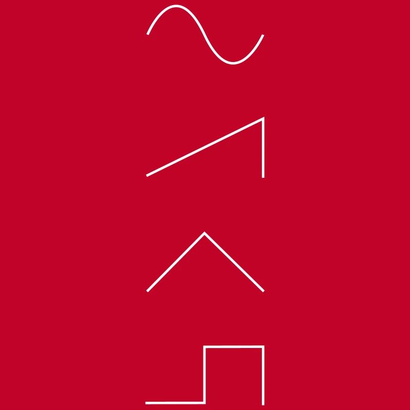 WAVEFORMS - Sine, Sawtooth, Triangle, Square