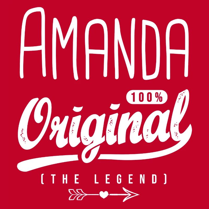Amanda ORIGINAL personalized name amanda