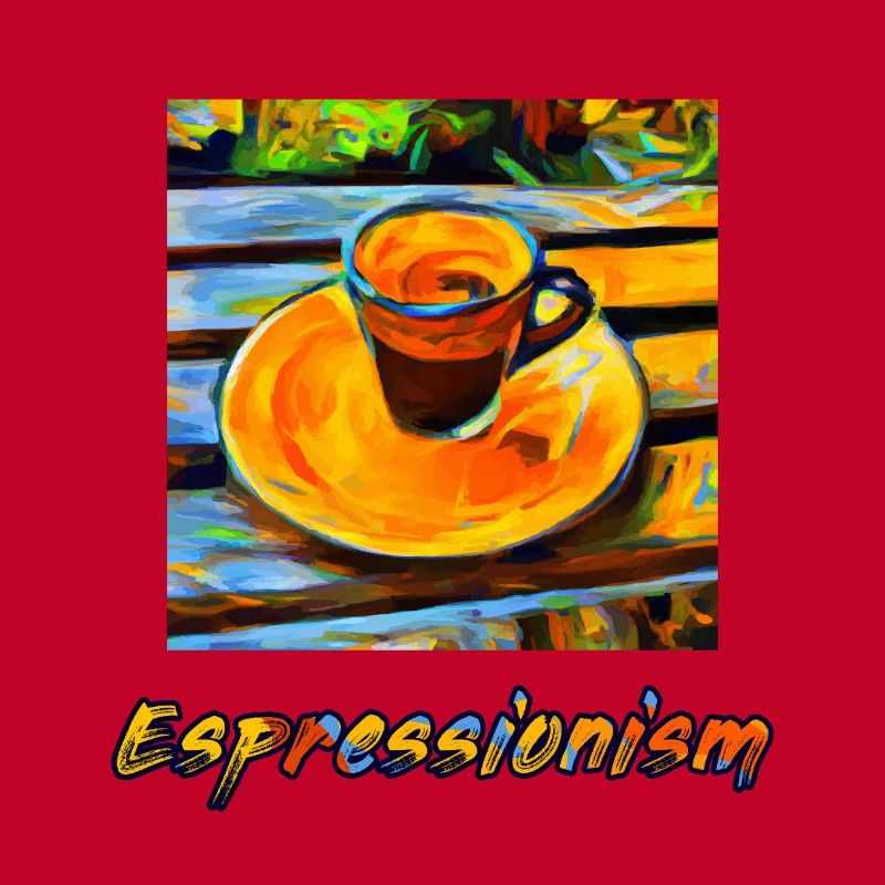 Un expresso expressionniste devient espressionnisme