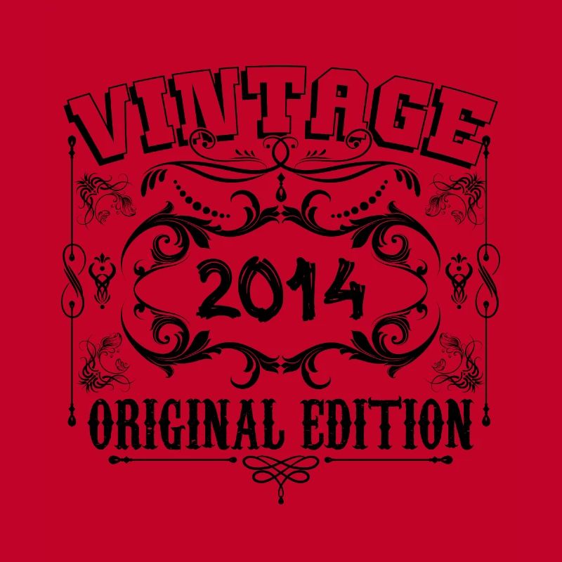 2014 | Vintage Aged Original 2014 Geburtstagsgeschenk