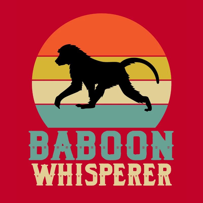 Baboon Whisperer Monkey Gift