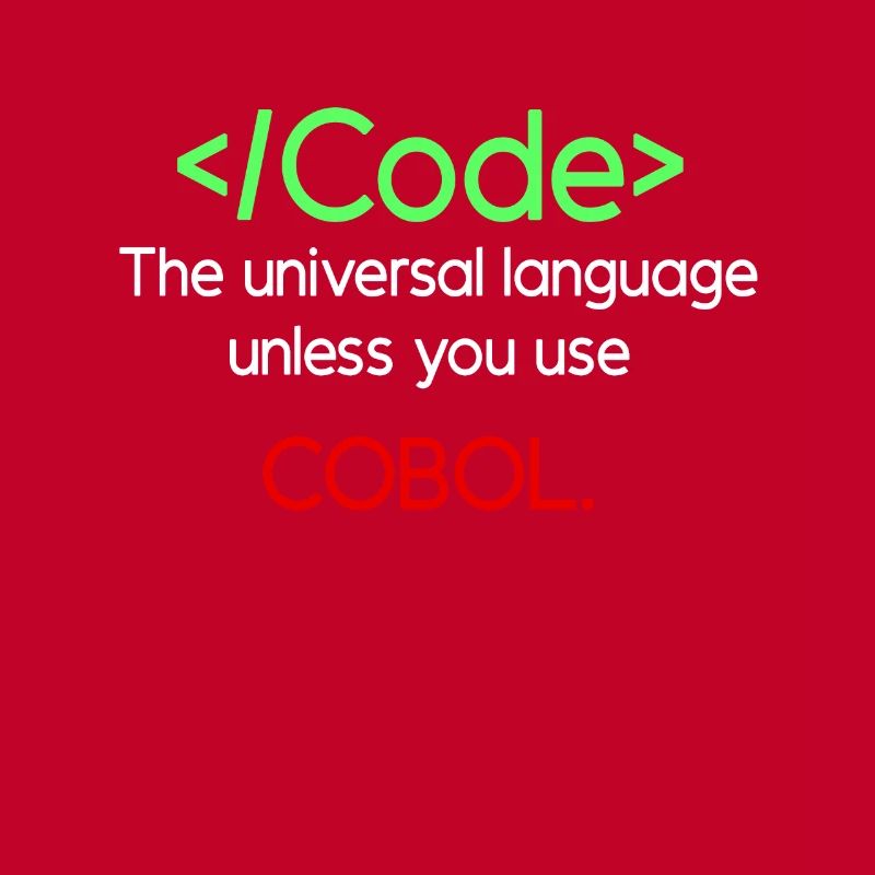 Lustiges Cobol Code Design